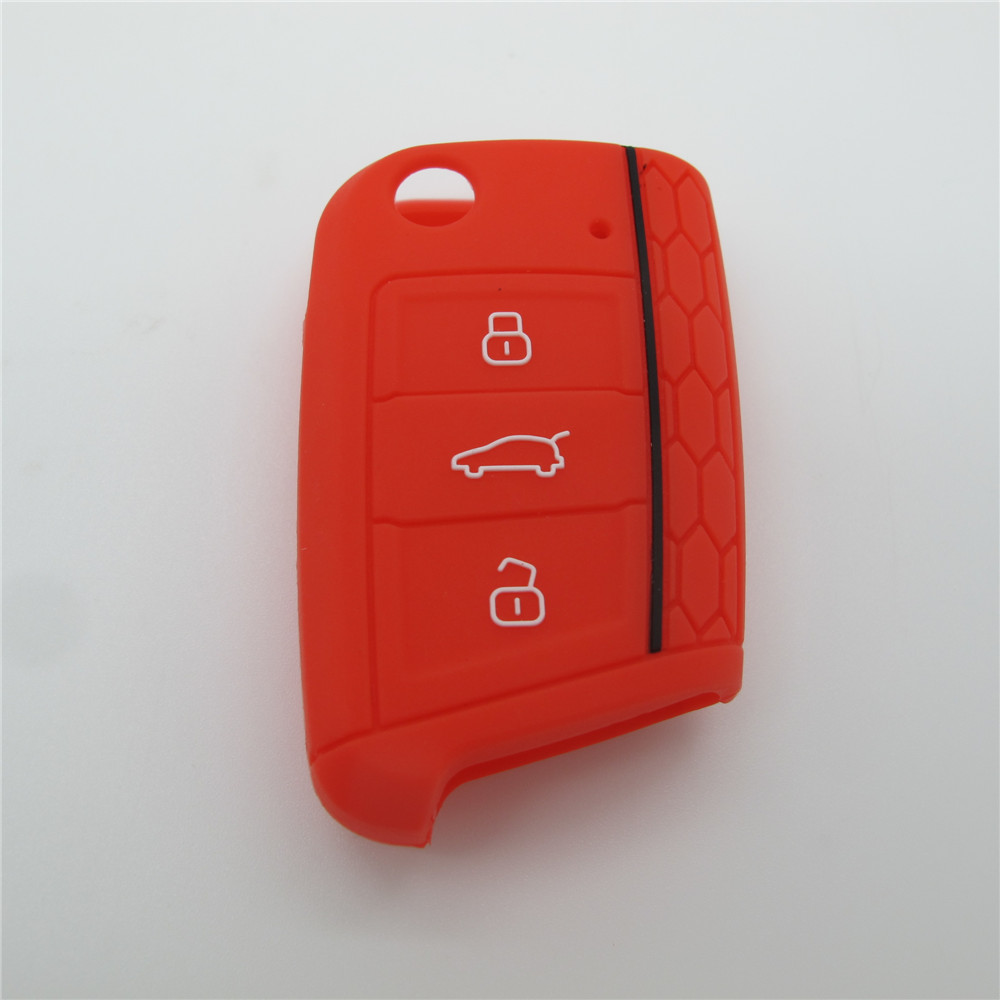 GOLF大众汽车钥匙套遥控器硅胶钥匙护套