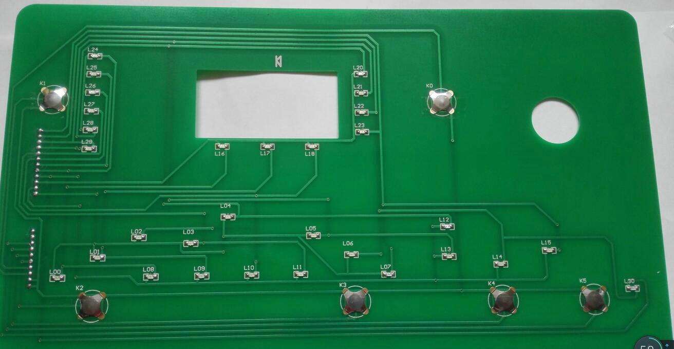 导电硅胶按键的PCB设计