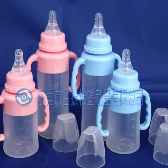 刻度硅胶奶瓶 婴幼儿硅胶奶瓶