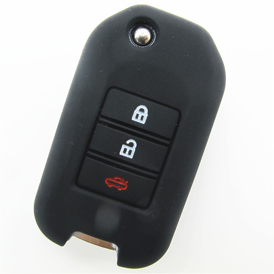 本田GD-3143键无车标硅胶汽车钥匙套 