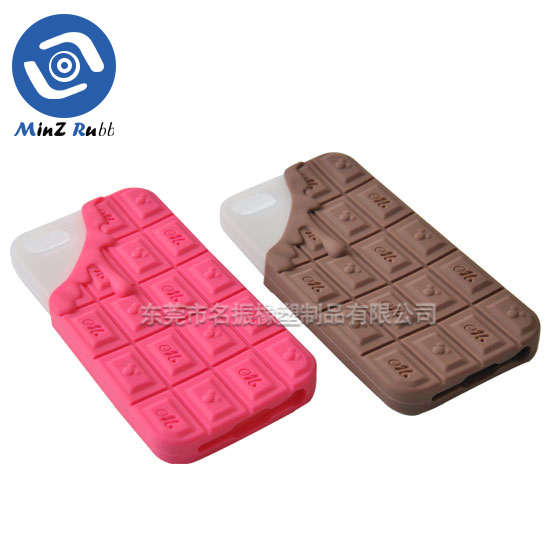 巧克力手机硅胶保护套 东莞硅胶保护套定制厂家